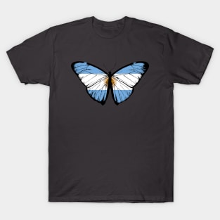 Vintage Argentina Butterfly Moth | Pray For Argentina and Stand with Argentina T-Shirt